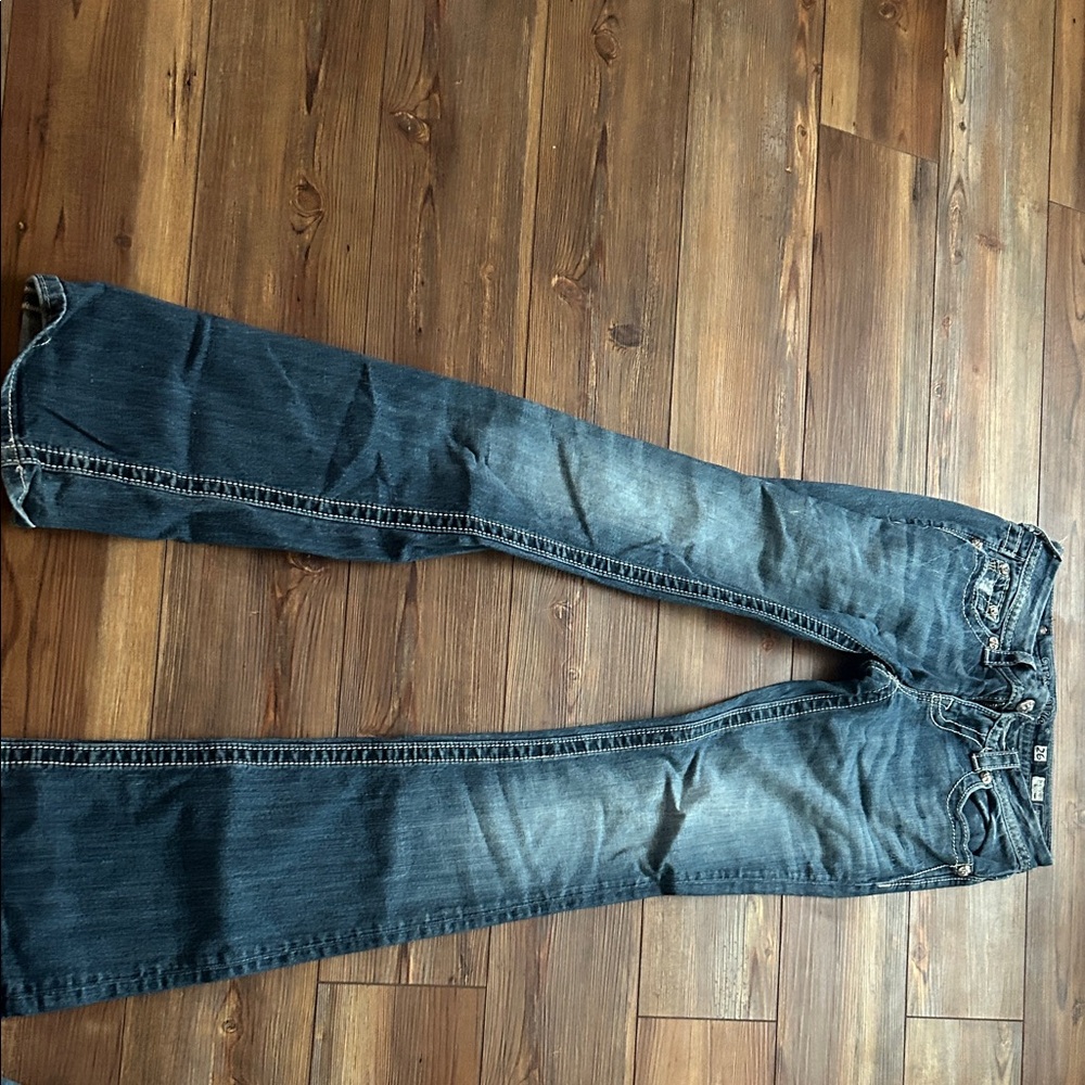 Miss Me Dark Blue Boot Cut Jeans